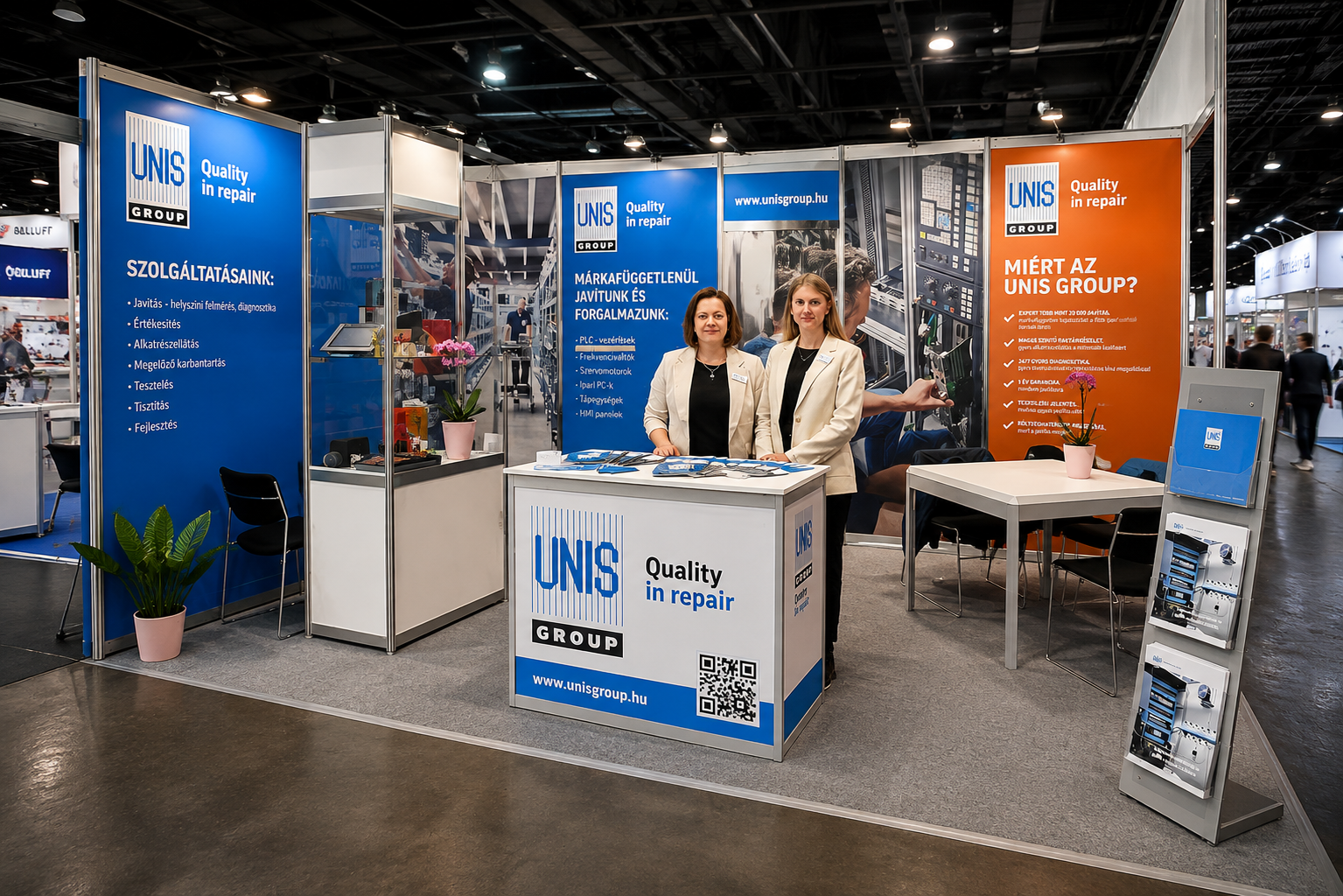 UNIS Group beursstand